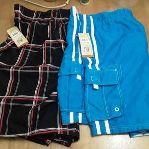 NWT OCEAN PACIFIC 3X SWIMMING TRUNK SHORTS